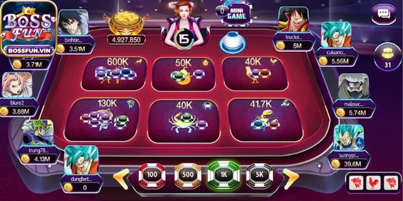 Cách các cao thủ chơi Bầu cua BossFun