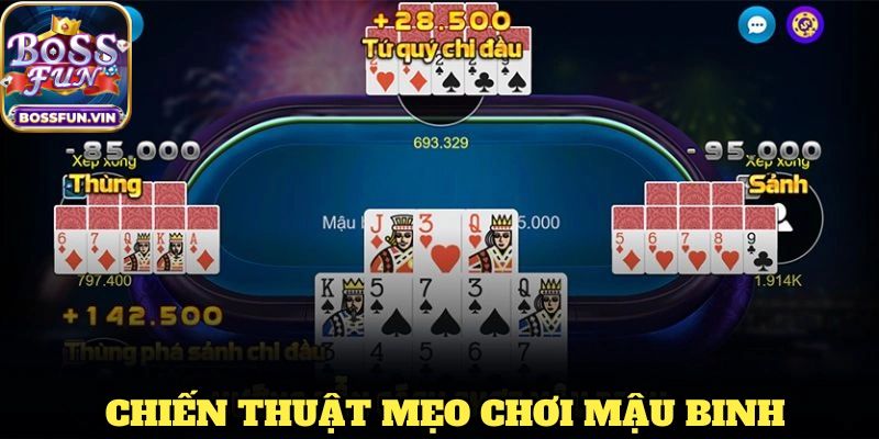 Luật chơi Mậu Binh BossFun đơn giản