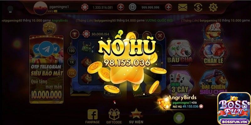 Cùng giải đáp câu hỏi Nổ hũ BossFun là gì?